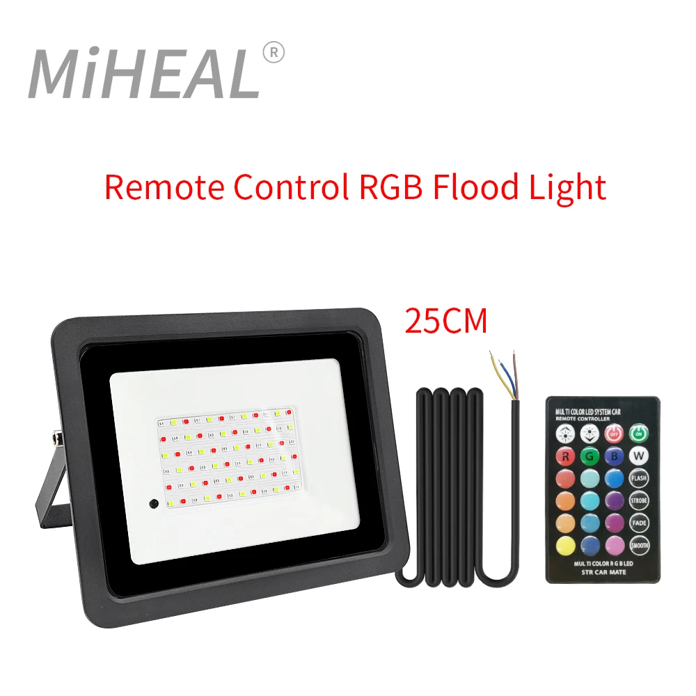 Светодиодный RGB-прожектор 50 Вт 100 IP68 220 В | Лампы и освещение