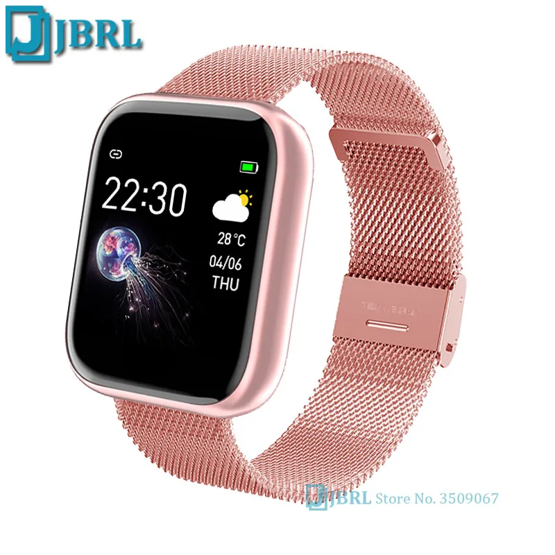 Модные цифровые часы из нержавеющей стали для мужчин и женщин электронные