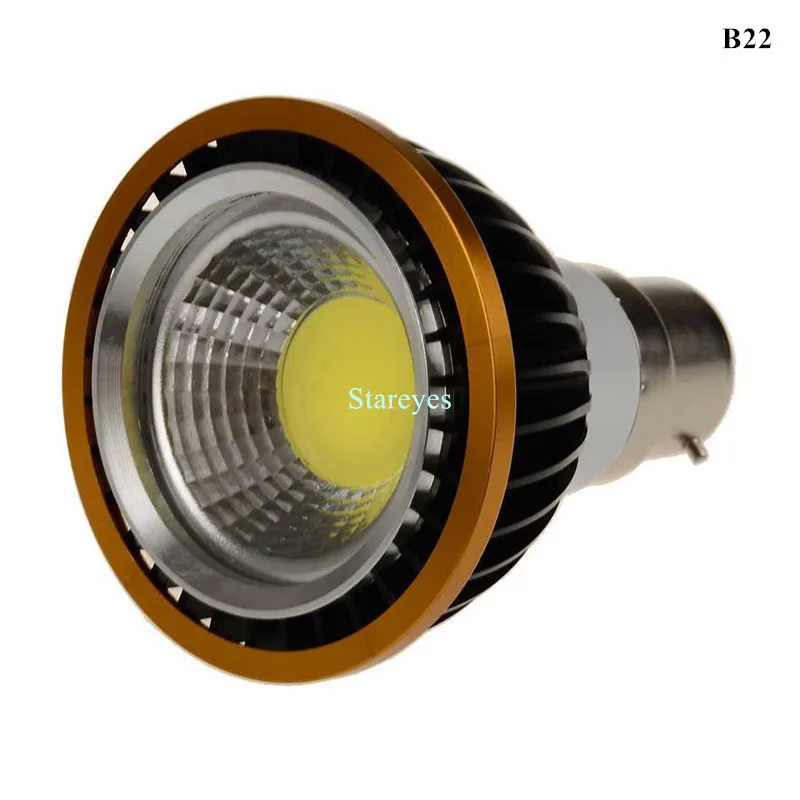 Фото 1 шт., светодиодная лампа COB Par20 E27, GU10, B22, E14, 110 В, 220 В, 3 Вт, 5 Вт, 7 Вт, с регулируемой яркостью, светодиодный прожексветильник P20 №4