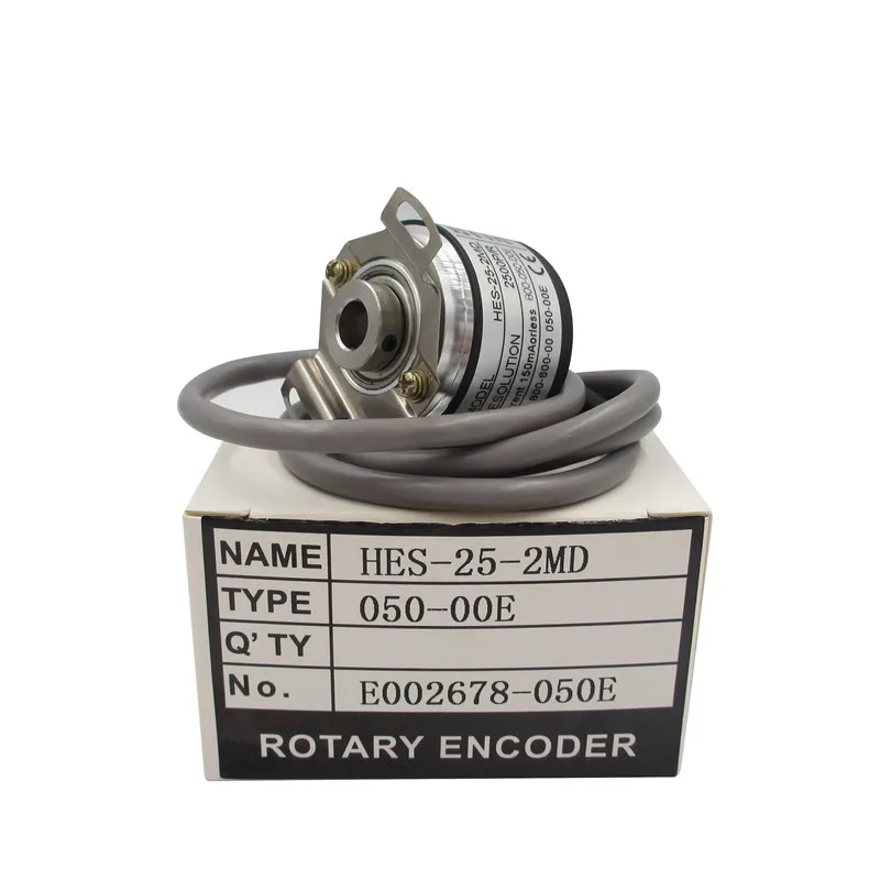 

New NEMICON encoder HES-02-2MD 6mm hollow shaft 2500ppr 1024ppr 1000ppr 360ppr incremental rotary encoder