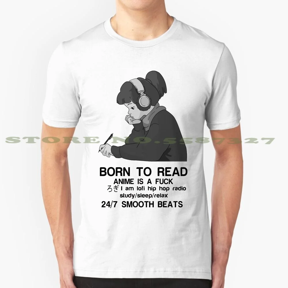 Модная Винтажная Футболка Lo Fi в стиле хип-хоп с радио для девушек футболки Lofi Youtube