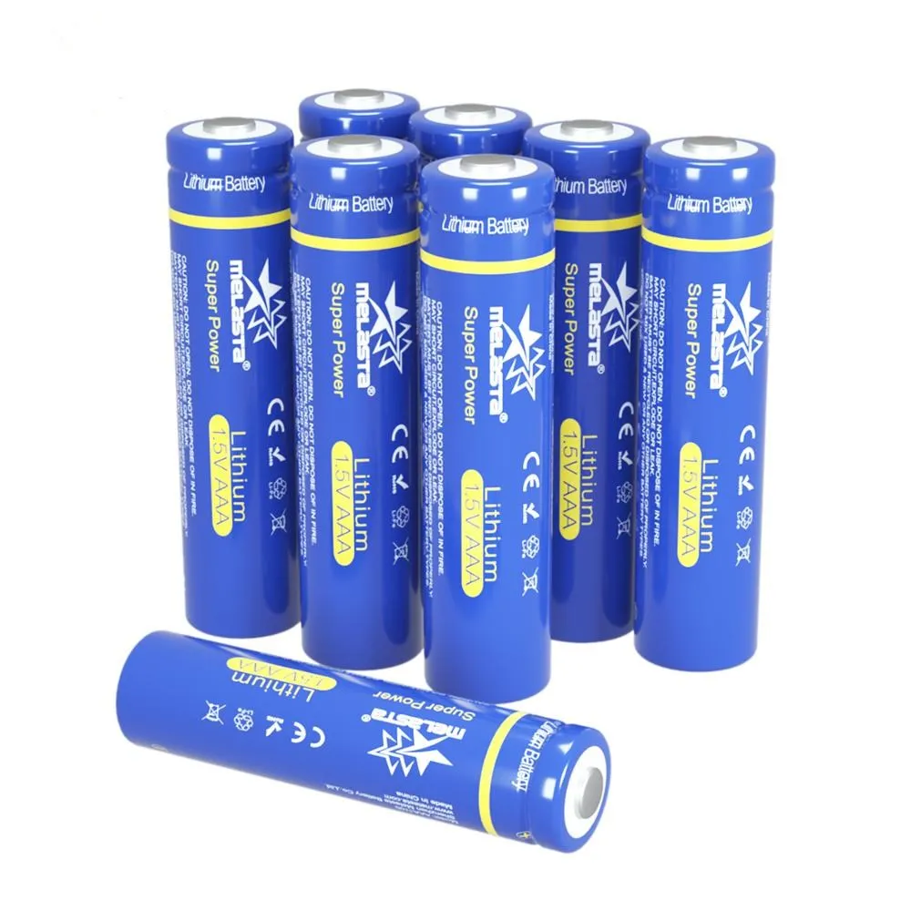 

8pcs lifes2 AAA Lithium battery 1.5V 1100mAh Primary Battery for Car Toys Remote Clocks Wireless Electric Toothbrush