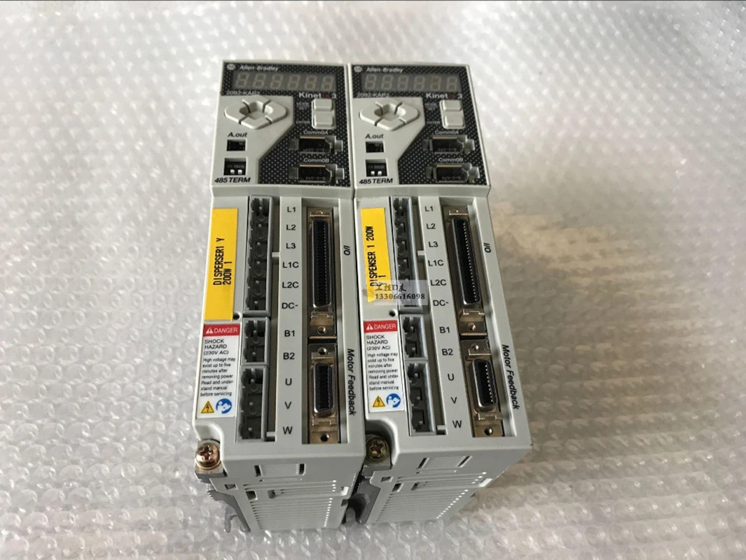 

Allen Bradley RS KNX3-KAP2 Kinetix3 200W Axis Module Used In Good Condition