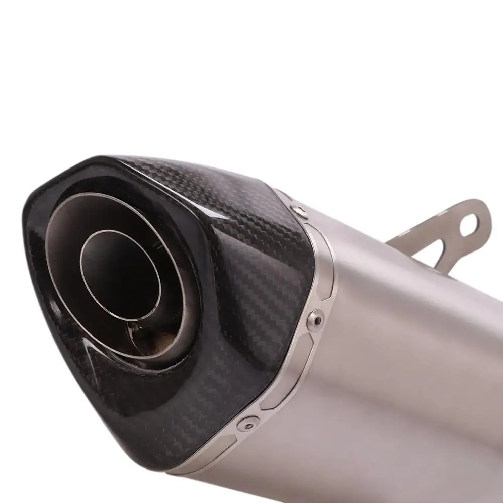 

Silp on For Kawasaki Z900 Z900E A2 2020-2021 Motorcycle Exhaust Escape Modify Carbon Fiber Muffler DB Killer Link Pipe