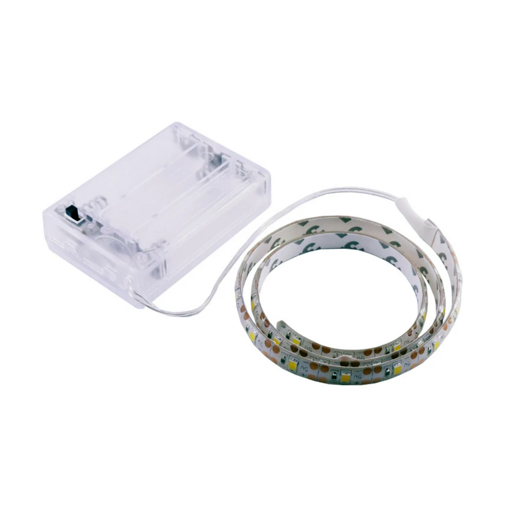 5 В USB светодиодный светильник мощность батареи SMD 2835 3528 60LED 1 м 2 Теплый Холодный