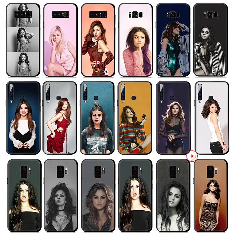 Мягкий силиконовый чехол Selena Gomez для Samsung Galaxy A50 A70 A60 A40 A30 A20 A10 M10 M20 M30 M40 |