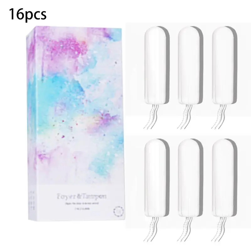 

H7JC Finger Tampons Portable Women Tampons Set Tampons Super