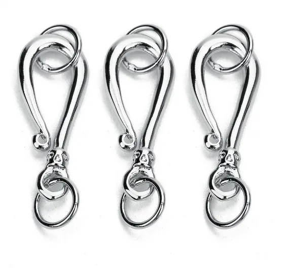 

5 комплектов, застежка для браслета из нержавеющей стали