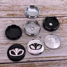 4 шт. 56 мм или 60 мм Daewoo логотип автомобиля эмблема колпачок центральной ступицы колеса Автомобильный обод ремонт пылезащитный значок колпачки креативный стикер Стайлинг