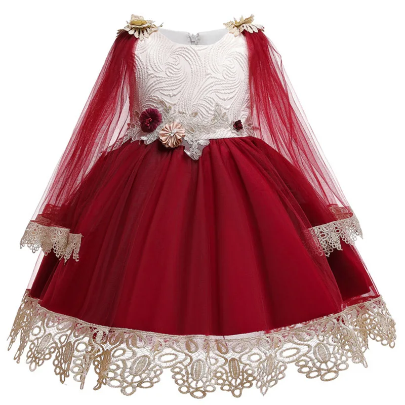 Кружевное пышное платье принцессы праздничное вечернее для танцев свадьбы дня