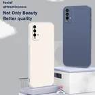 Оригинальный Роскошный чехол из жидкого силикона для Xiaomi redmi note 10 9 8 pro max 9A 9C 9s, противоударный чехол для телефона Redmi K40 Pro