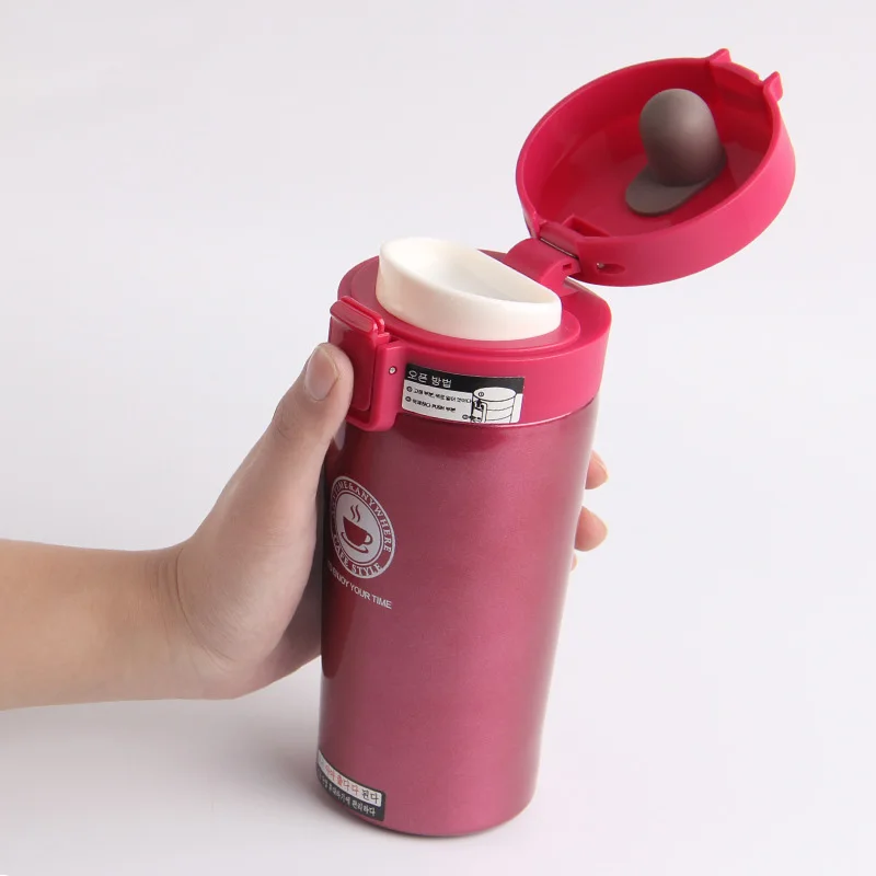 Герметичная термос чашка из нержавеющей стали бизнес автомобиль Termos Вакуумная