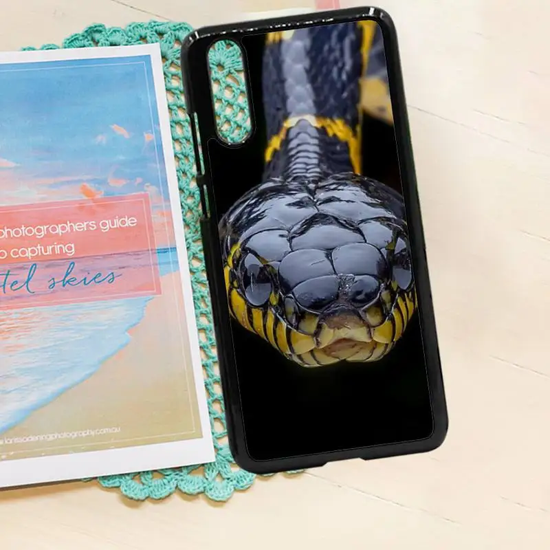 

cobra snake Cold-blooded animal high quality Phone Case funda PC for iPhone 11 12 pro XS MAX 8 7 6 6S Plus X 5S SE 2020 XR