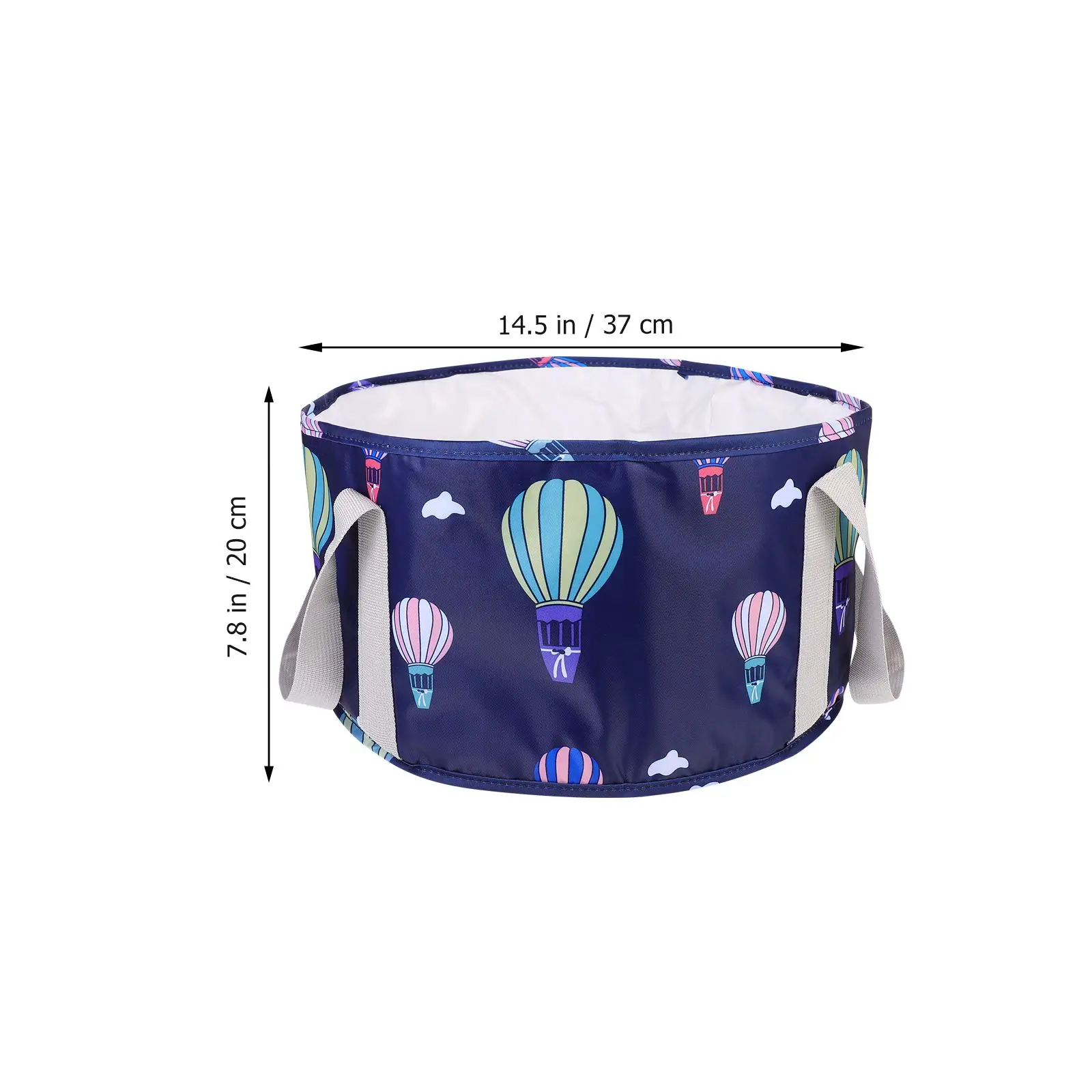 

1pc Portable Collapsible Travel Basin Multi-functional Foldable Water Basin