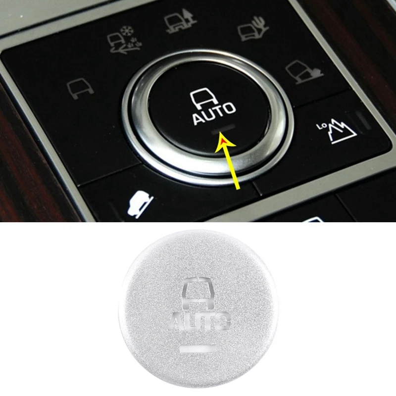 

Car Styling for Land Rover Range Rover Aluminum Alloy Car Gear Knob Patch Button Cover Stickers Interior Accessories