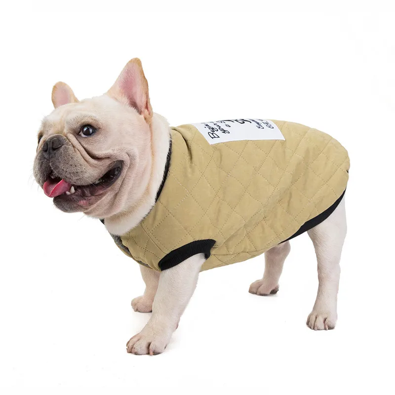 

Warm Cotton French Bulldog Clothes Winter Pet Dog Jacket for Small Dogs Pug Maltese Coat Puppy Clothing Outfit ropa para perro