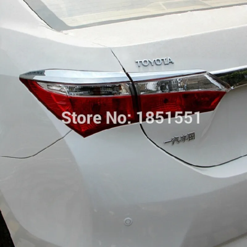 Автомобильная задняя фара для TOYOTA Corolla 2014 -2018 Abs Chrome | Автомобили и мотоциклы