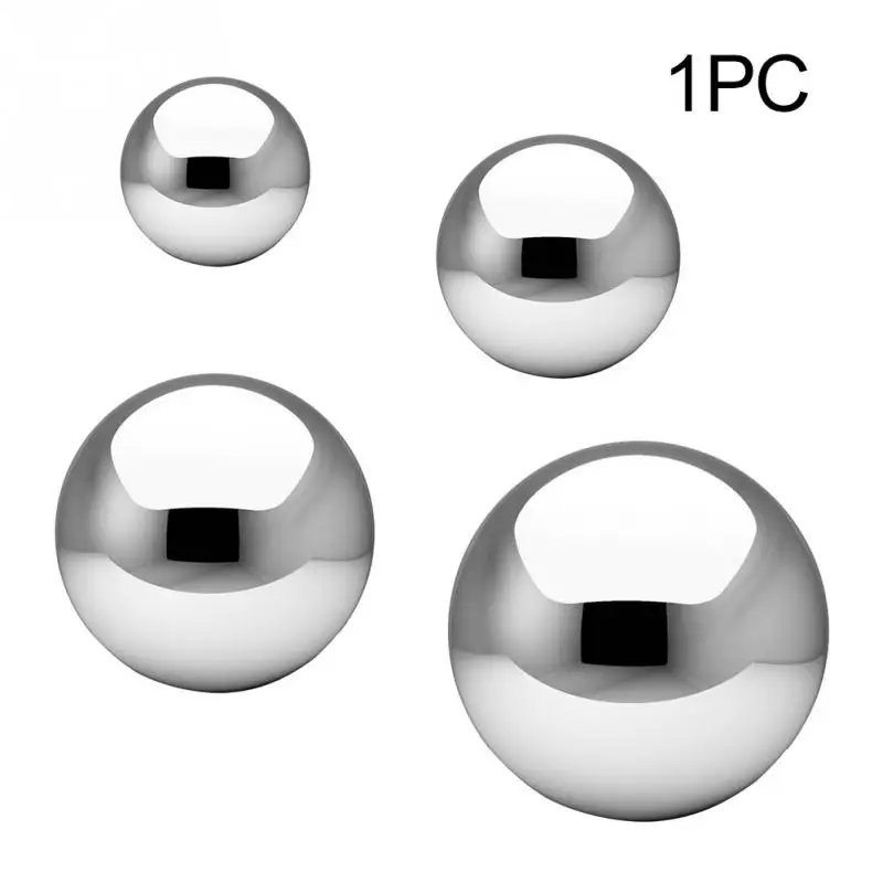 Блестящий зеркальный шар украшение для рукоделия блестящее из нержавеющей стали