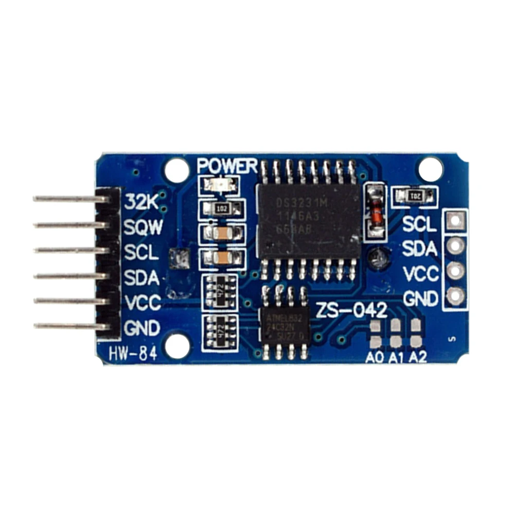 

IIC Module Precision Clock Module HW-084A DS3231 AT24C32 Precision 3.3-5.5V IIC RTC Real Time Memory Module