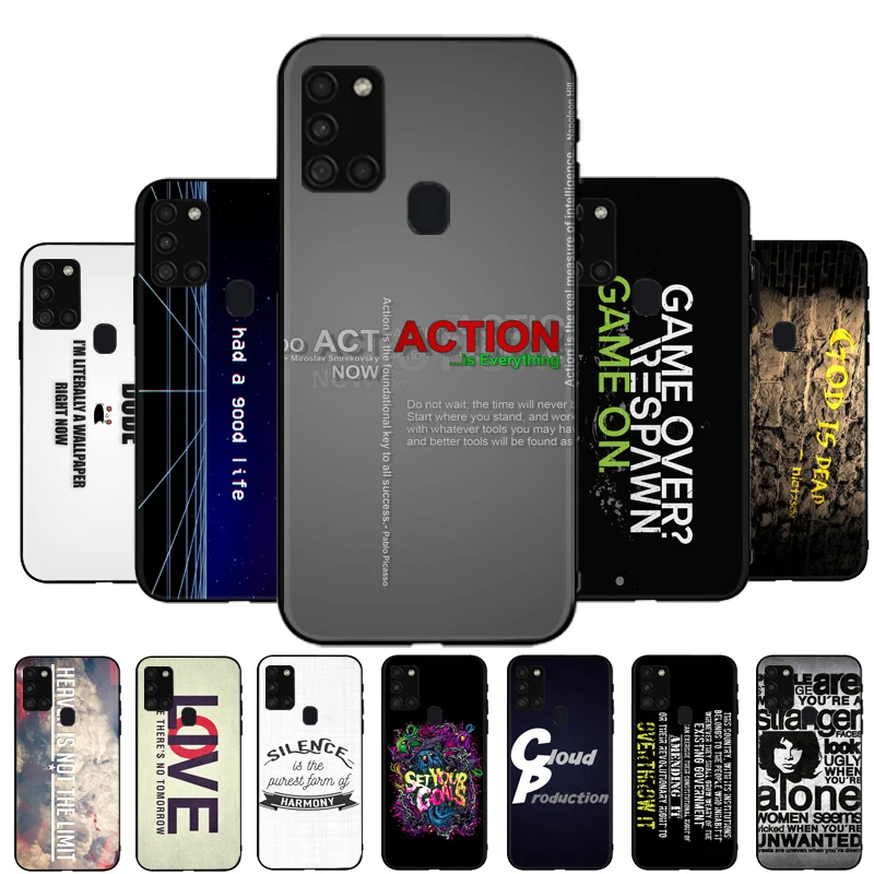 

Fashion Case For Samsung Galaxy A21s Phone Case Galaxy A21s Case Soft TPU Silicon Phone Cover For Samsung A21s A 21s Funda