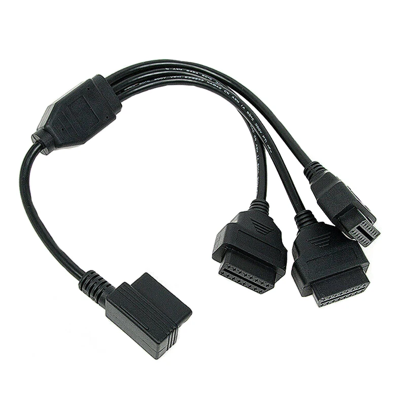 Разветвитель SinoTrack OBD2 Удлинительный кабель OBD 2 кабели Y от 1 до 3 адаптер конвертер