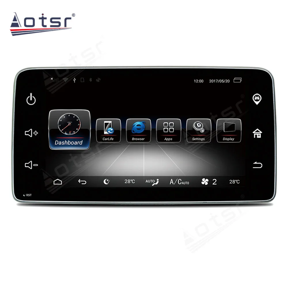 Магнитола на Android автомобильный магнитофон для Mercedes Benz Smart 2015-2017 GPS-навигация