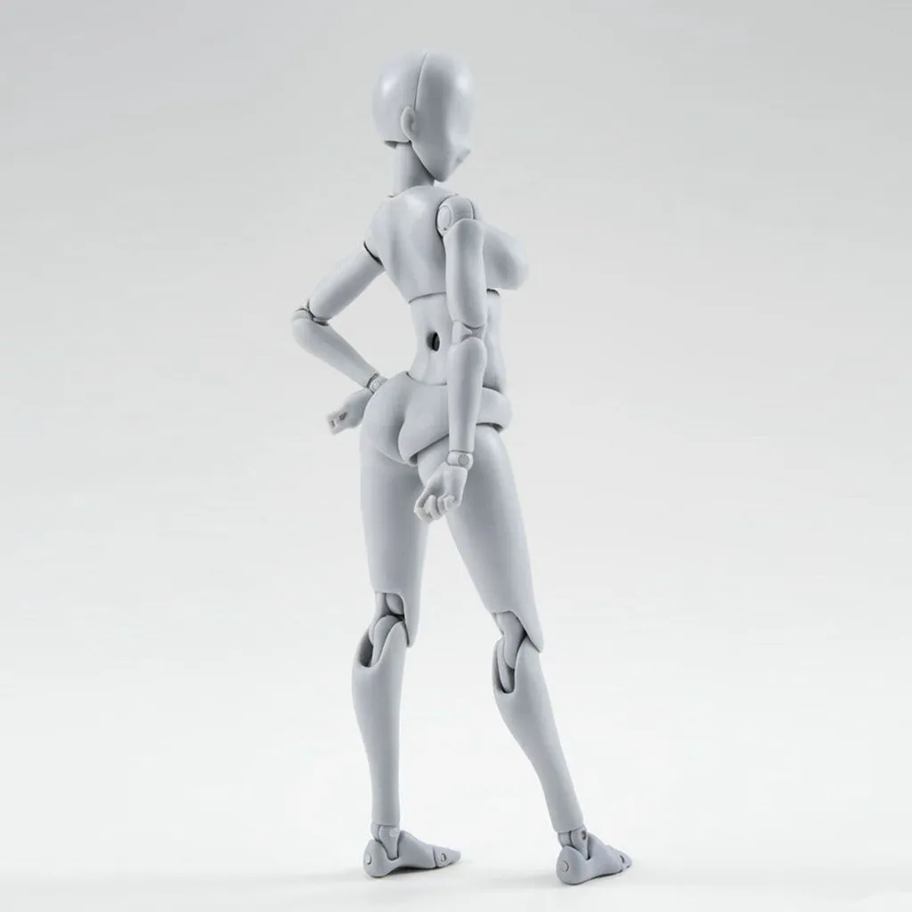 ПВХ Фигурки тела модель манекен bjd арт схематичный эскиз фигурка 3D13cm фигурка игрушки художника подвижная Мужская Женская фигурка с шарнирными соединениями