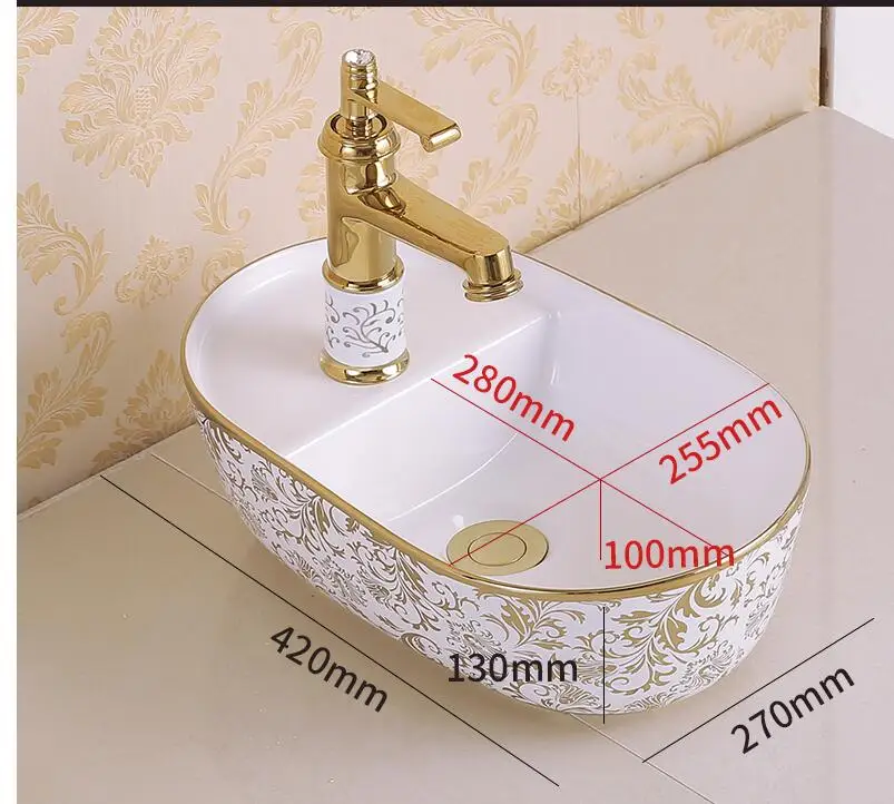 

Taiwan basin small size bathroom small apartment wash basin household washbasin ceramic round wash basin Nordic style