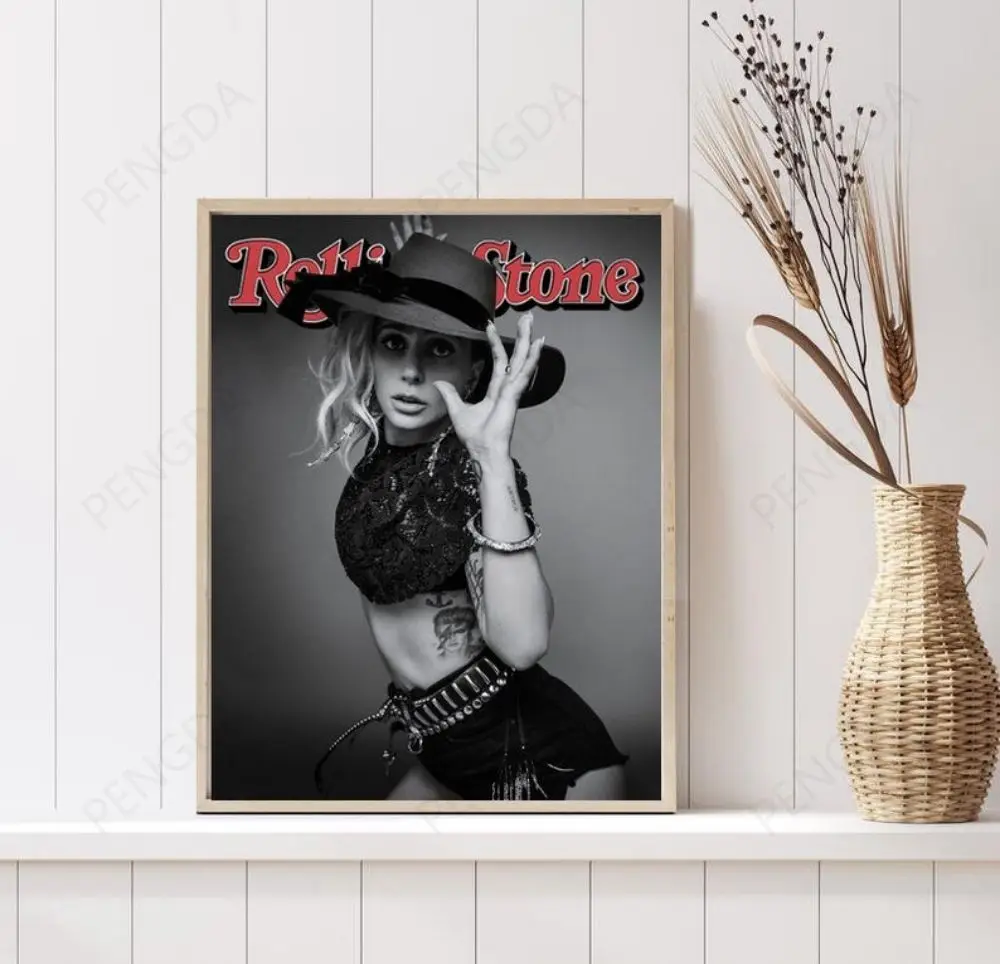 

Canvas Painting Hd Printed Home Decoration Fashion Magazine Cover Pictures Posters Wall Art For Portrait Abstract Living Room