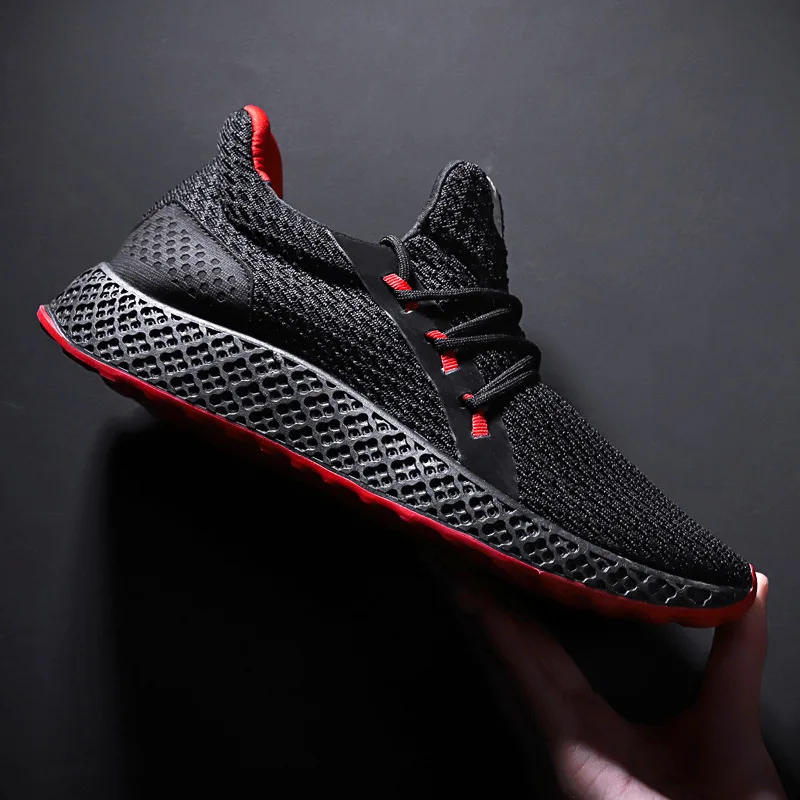 

Hot 2020 Fashion Men Sneakers Tenis Summer Breathable Male Footwear Mesh Shoes for Men Lace Up Walking Casual Shoes Outdoor