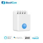Смарт-выключатель BroadLink Bestcon MCB1 DIY, Wi-Fi, дистанционное управление через приложение, поддержка Alexa Google Home Mini Smart Home Domotica