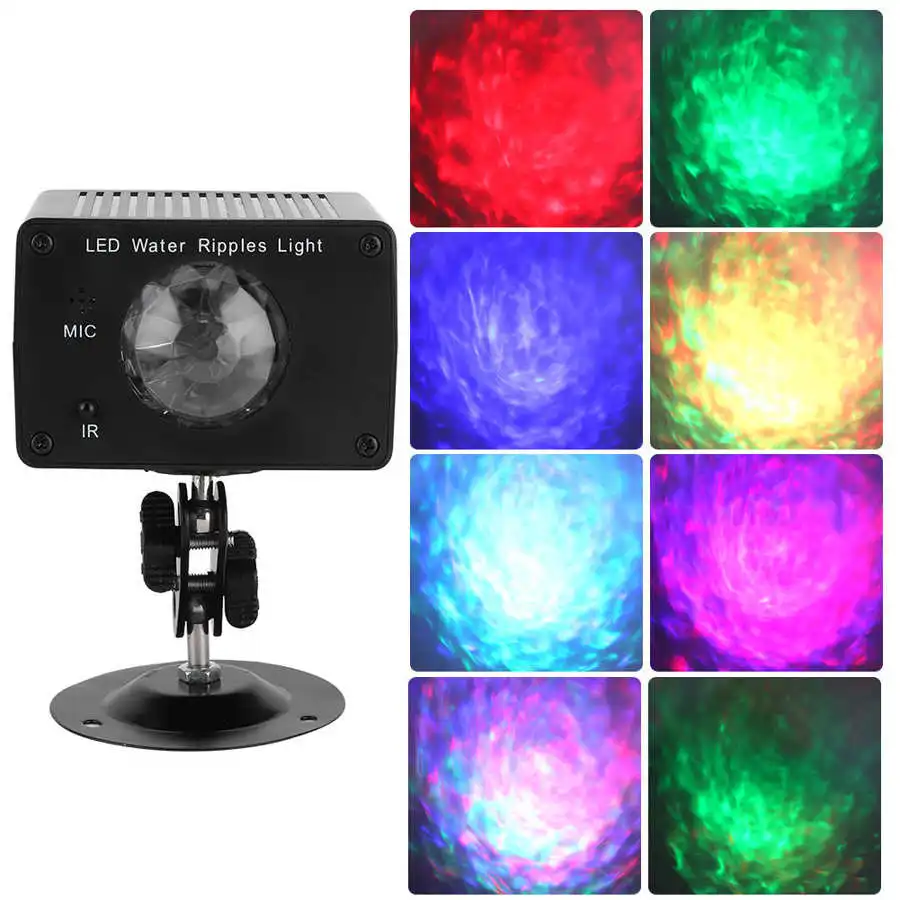 Миниатюрное светодиодное сценическое освещение с голосовым управлением