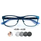 Женские фотохромные очки для чтения, солнцезащитные очки 0 + 0,25 + 0,5 + 0,75 + 1 + 1,25 + 1,5 + 2 + 1,75 + 2,5 + 3 + 2,25 + 2,75 + 3,5 + 3,25