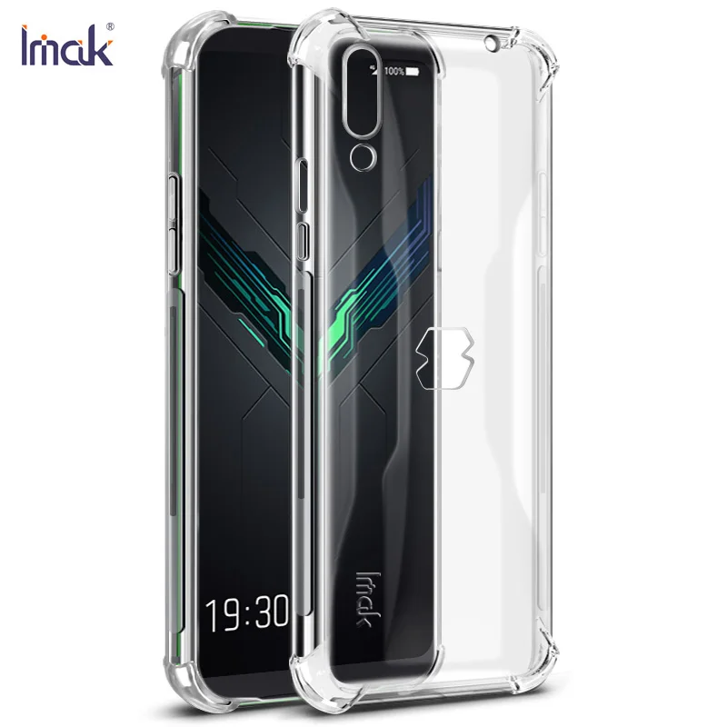 Черный Shark2 Black3 3 S чехол с кристаллами Black Shark 2 IMAK прозрачный силиконовый для Funda