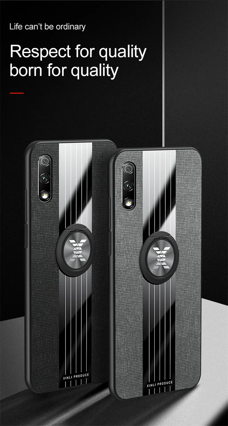 Роскошное кожаное кольцо Броня Чехол-держатель для huawei Honor 9X6X8X20 P20 P30 Pro P Smart Plus Z Nova 3i 3 mate 10 Lite Y7 Y9