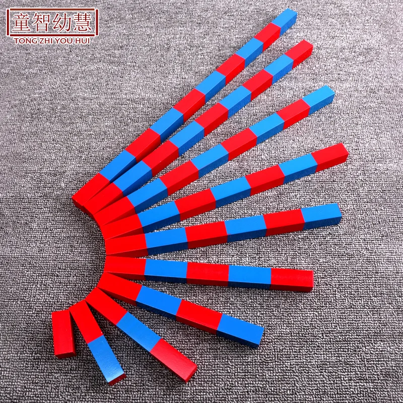 Монтессори домашнее издание сенсорная Математика помощь для обучения детей