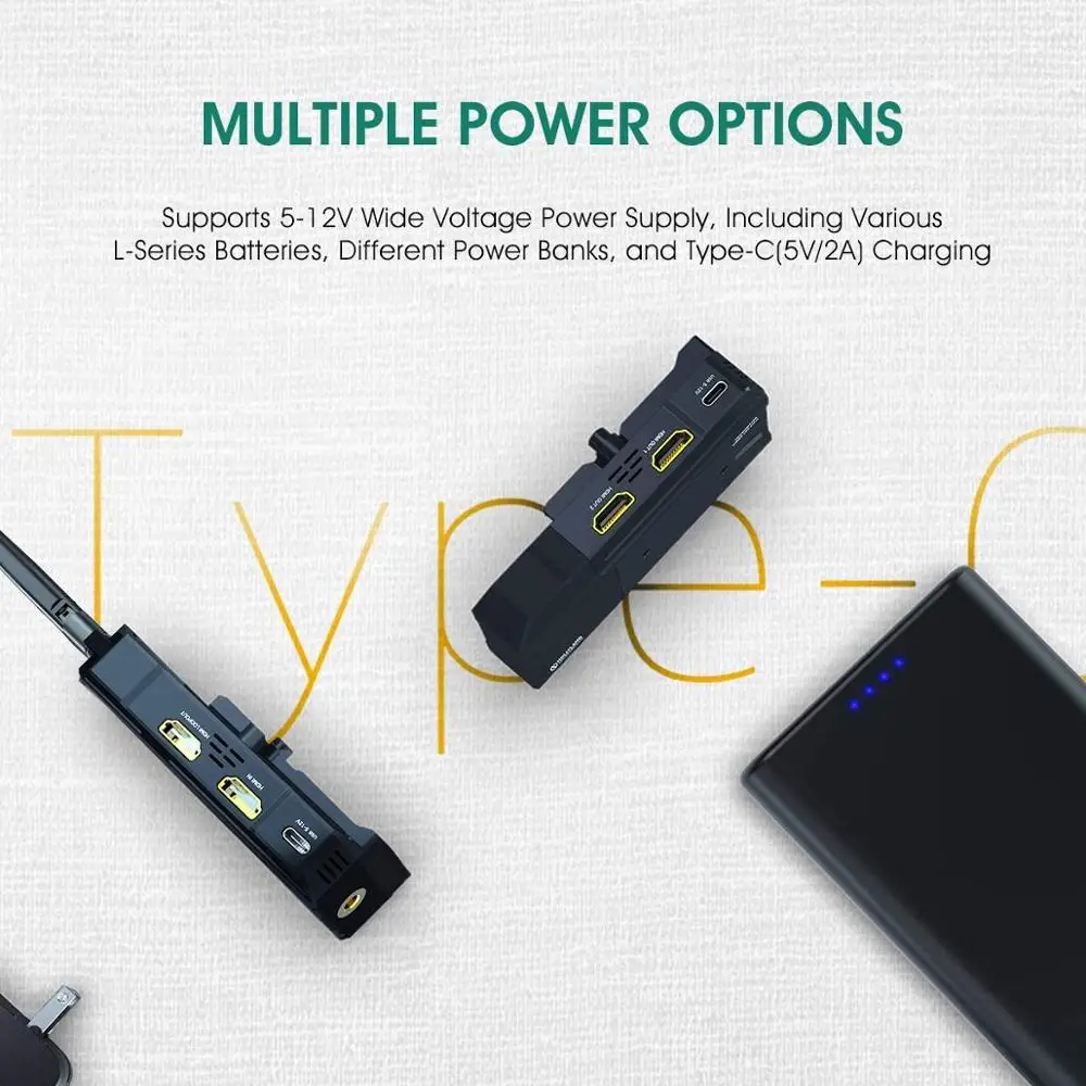 

HOLLYLAND Mars 300 PRO Dual HDMI 300FT wireless video Transmission Systerm HD 1080P 5G Video Transmitter Receiver for DSLR