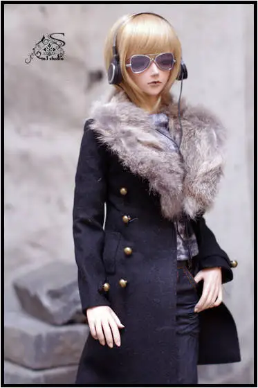 1/3 BJD кукла ветровка шерстяное пальто Одежда Аксессуары для BJD/SD ID72 сильный дядюшка, не включает в себя куклы, обувь, парик и другие E2677