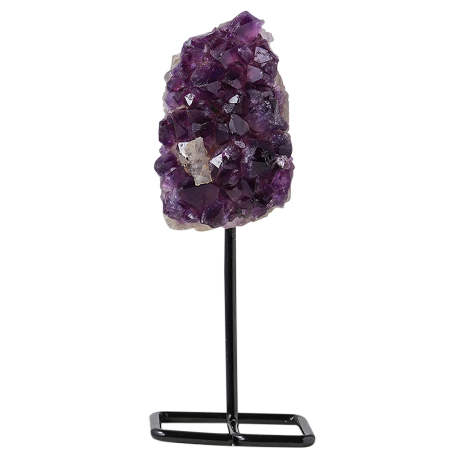 

Natural Raw Amethyst Cluster Healing Stone Raw Ore Uruguay Quartz Purple Crystals Stone Crafts Desktop Ornaments Home Decoration