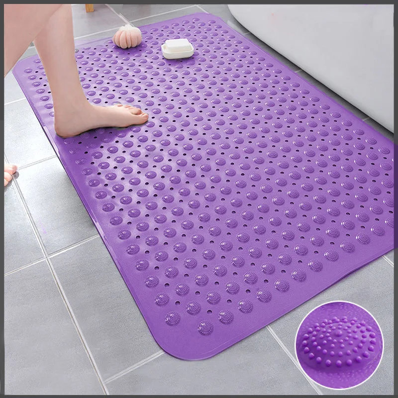 1pcs self priming silicone bathroom mats bath artifact foot massage cushion sole non slip massage pad foot wash bathroom mat free global shipping