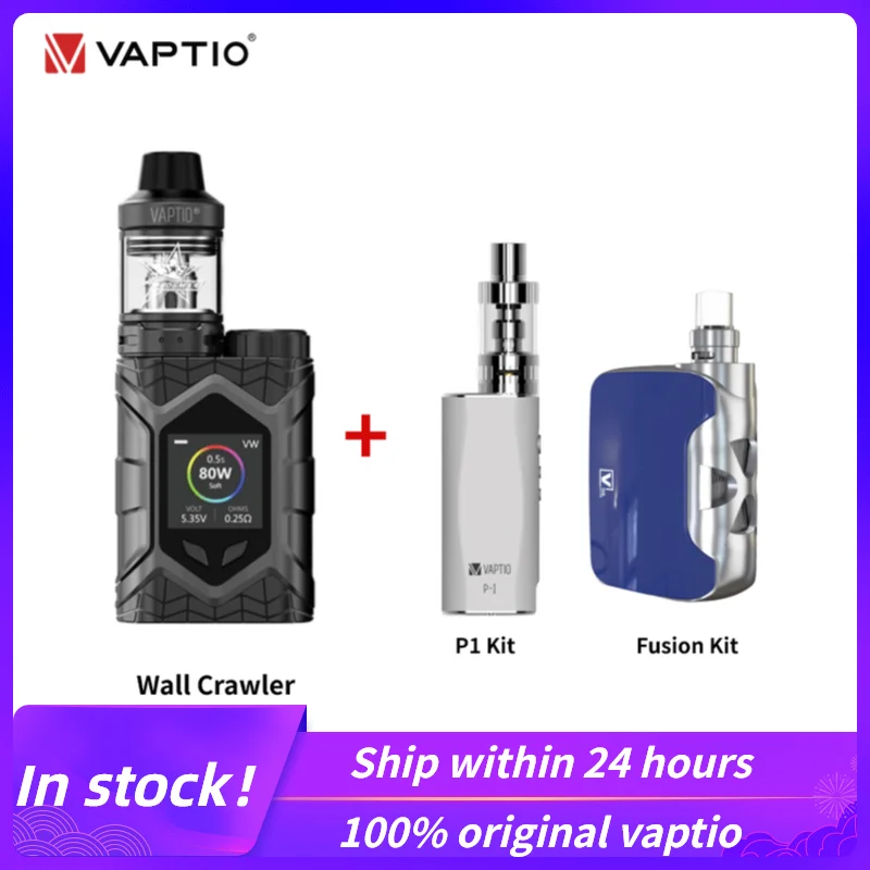 В наличии! Электронная сигарета Vaptio P3 100 Вт стартовый набор емкостью 3000 мА/ч