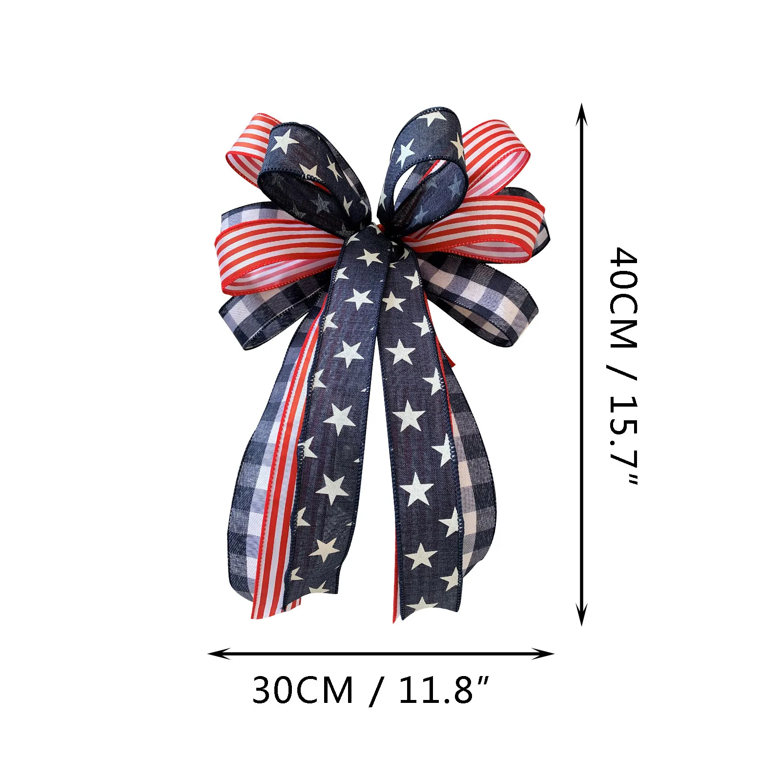 

Independence Day Wreath Porch Decoration Front Door Outdoor Hanging Wreath Decoration Accessories decoracion jardin exterior