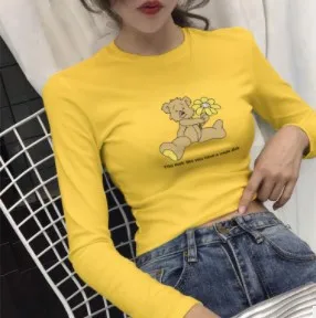 Осенняя мода для женщин в японском стиле Харадзюку милые однотонные свободные