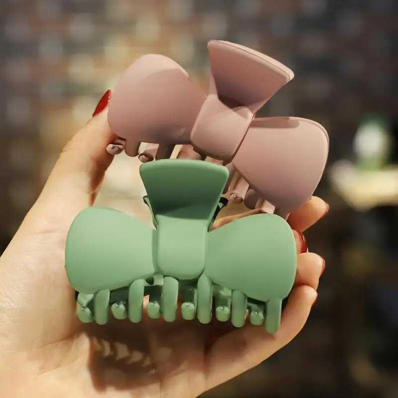 

1 шт. волосы коготь крепкое сцепление Модные Акриловые Волосы Кулачковый Зажим твердый Цвет зажим для волос коготь хлопок женские аксессуар...