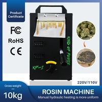 400w hydraulic rosin press machine 4tons power with dual temp control heating plates flower wax oil pre extracting tool kit
