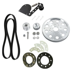 Belt Drive Kit Chain Tension No More 415 Chain Fit 2 Stroke 66cc 80CC Engine Motorized Bicycle Belt Drive Kit
