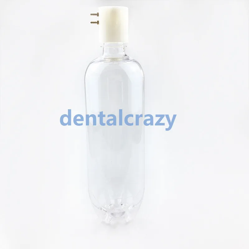 Прозрачная пластиковая бутылка для воды крышка стоматологической бутылки 1000 мл