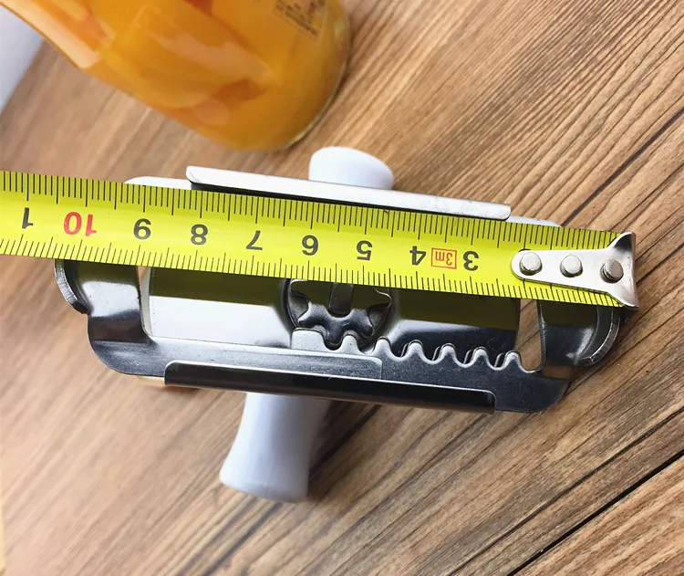 

Adjustable Multi-function Bottle Cap Opener Stainless Steel Lids Off Jar Opener Labor-saving Screw Can Opener for Kitchen Gadget