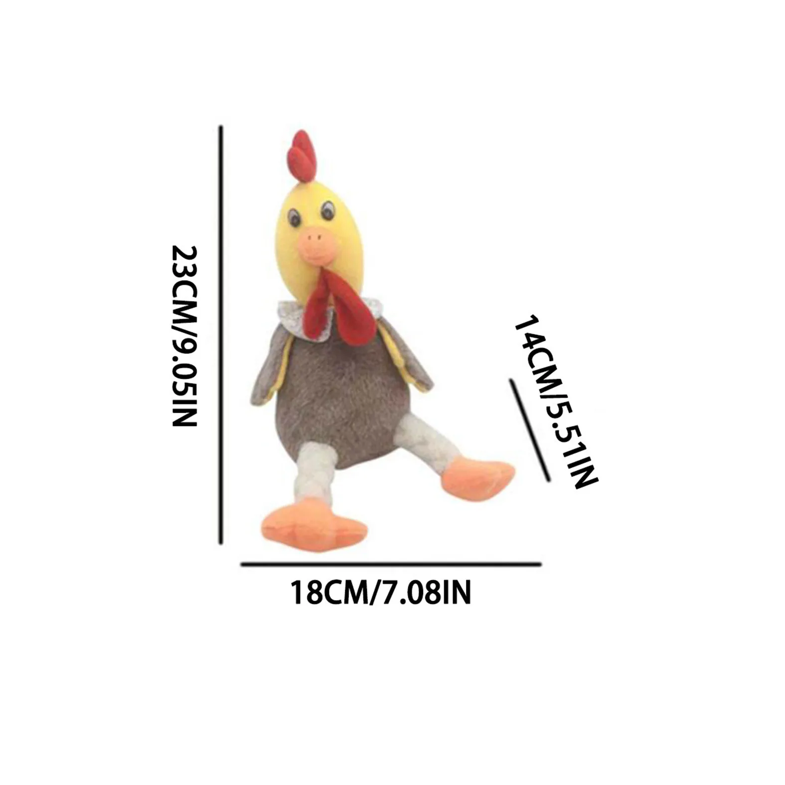 

Children's Sounding Turkey Doll Doll Decoration Funny Pet Doll Pet Toy Tricky decoracin de habitacin