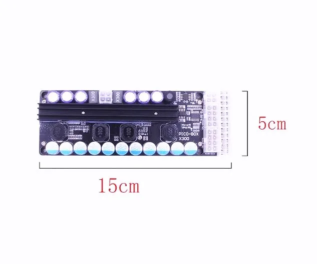 DC 19V (16 24v) широкий вход выход 300w ATX источник питания (VR Ready Pico PSU) MINI ITX to Car PC Power